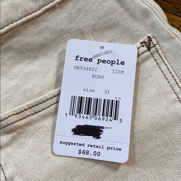 Free people jean shorts - Picture 3 of 7